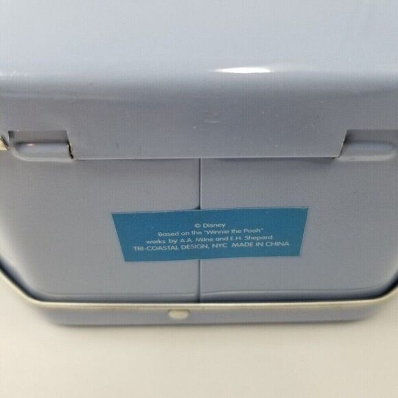 Vintage Disney Pooh Pin Gift Box Crayons Lunch Box Desk Set New Lot 4 - Picture 7 of 8